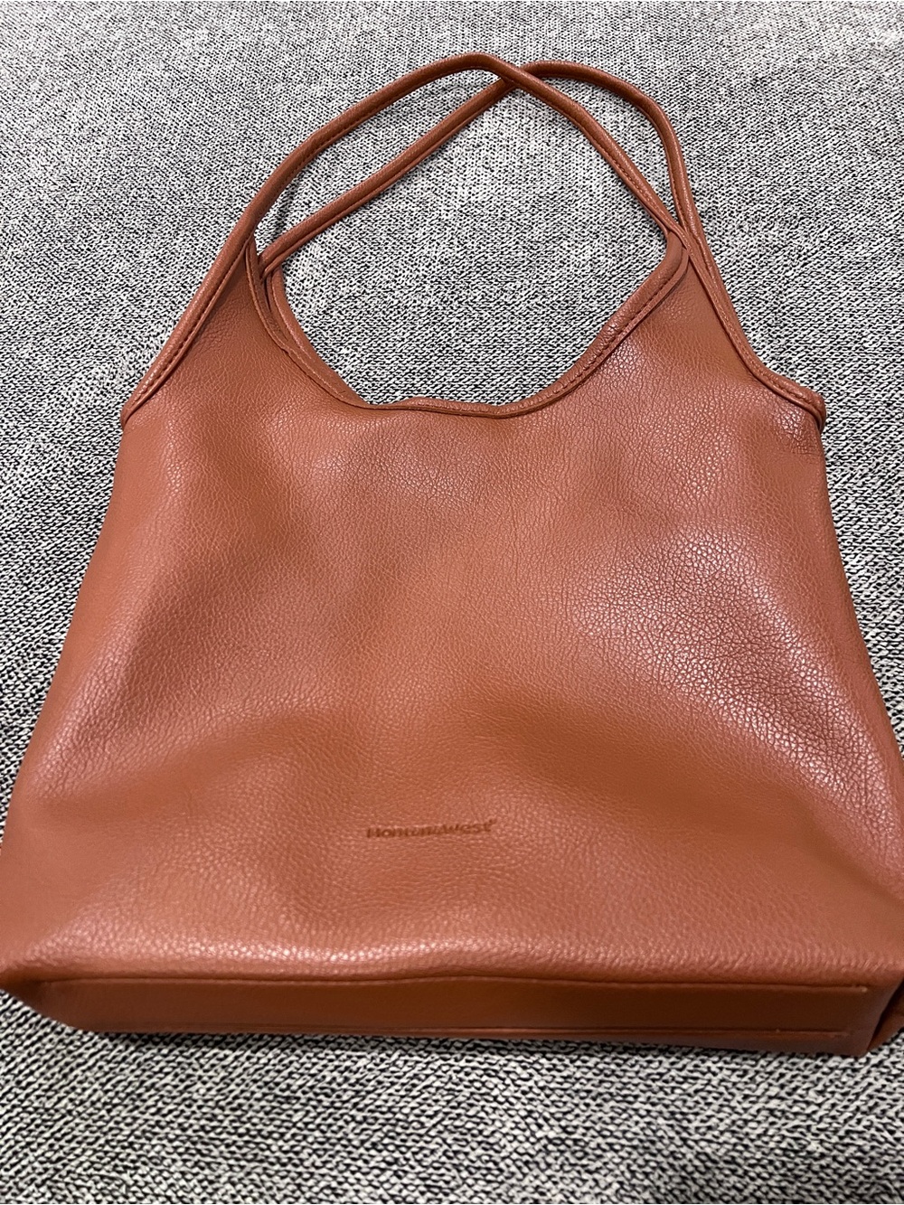 Classic Women's Shoulder Bag in Warm Brown